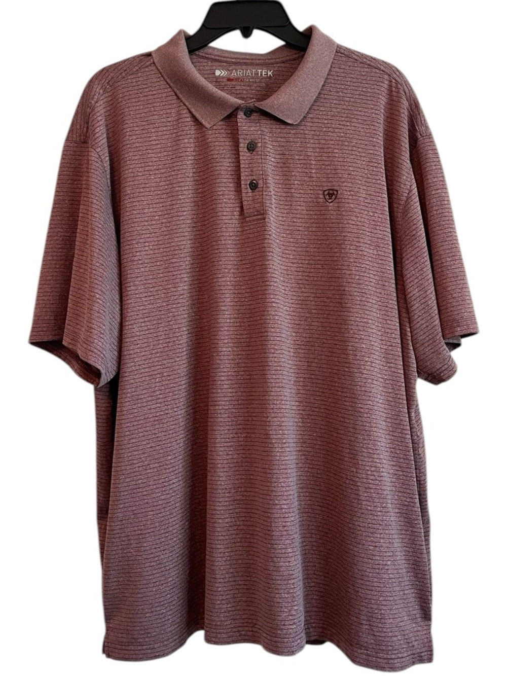 Ariat Tek Heat Series Polo Shirt XXL Moisture Wicking Performance Western